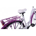 Mestský bicykel 28" Kozbike KOZ13-K36 7 prevodový Bielo-fialový